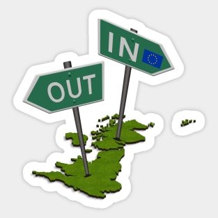 Scottish independece after Brexit Sticker